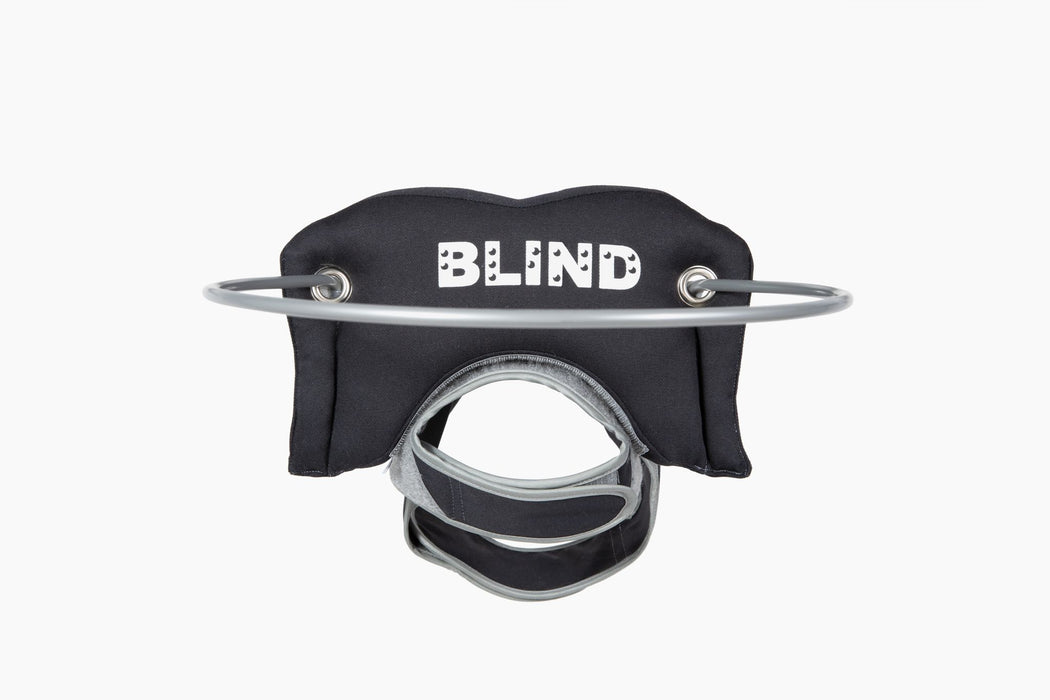 Muffin's Halo Blind Dog Guide - Black Braille - Size 9