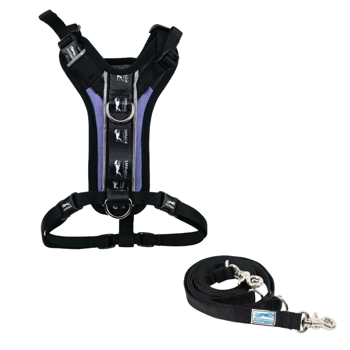 FITPAWS MADE TO MOVE HARNESS AND LEASH BUNDLE