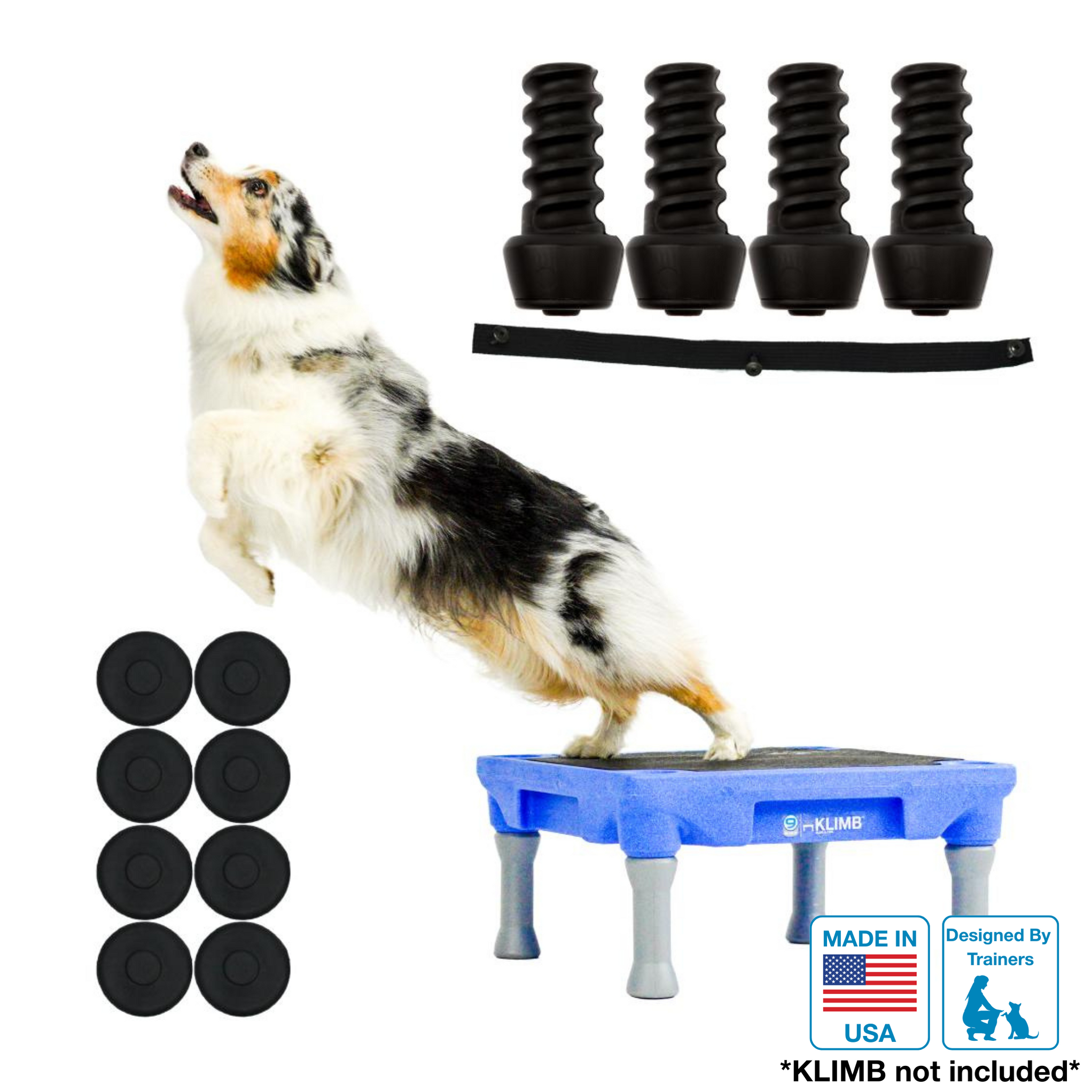 Blue-9 KLIMB Pro Accessory Kit | Complete Dog Training Platform Bundle ...