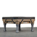 Grey Restore dog bed on a tan KLIMB dog training platform