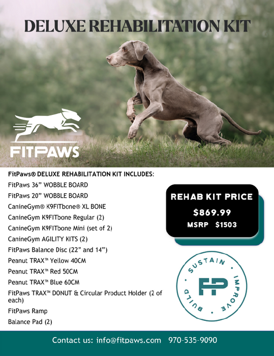 FitPaws Deluxe Rehabilitation Kit